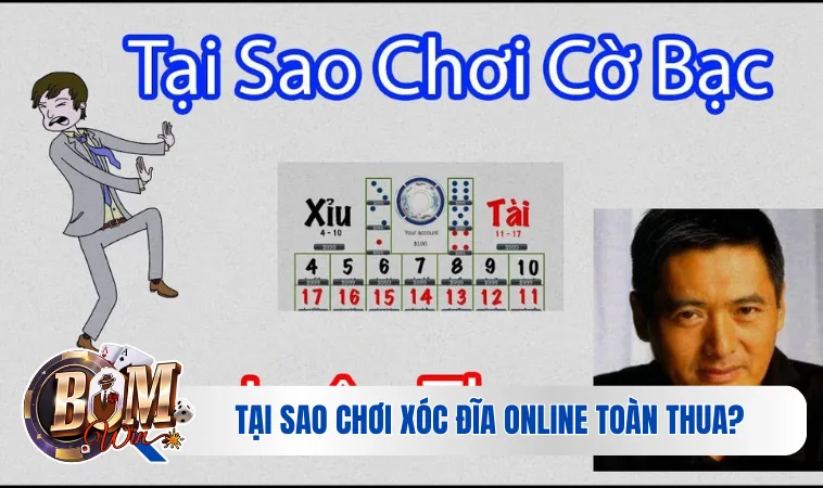 Tại sao chơi xóc đĩa online toàn thua?