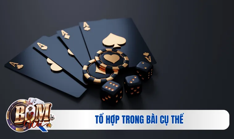 Tổ hợp trong bài cụ thể