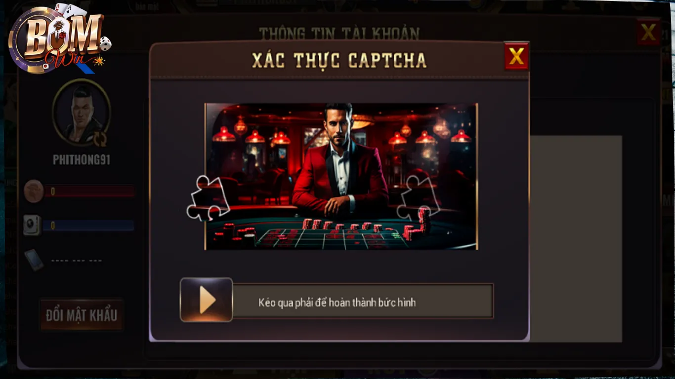 Đăng Ký BomWin – Nhận Giftcode 88K, Tạo Tài Khoản Chỉ 30s! 5 Nên xác thực tài khoản để thực hiện các giao dịch tại BomWin